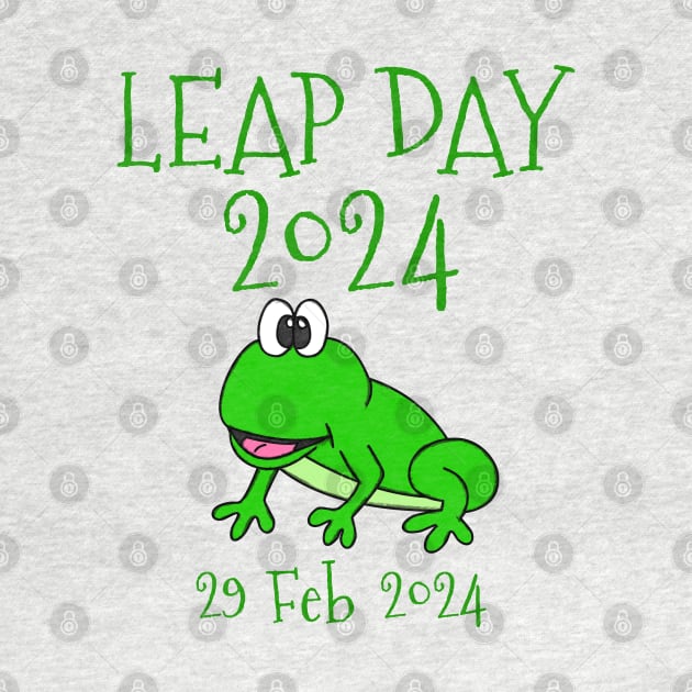 Leap Day 2024 Frog by doodlerob